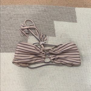 Acacia strapless top